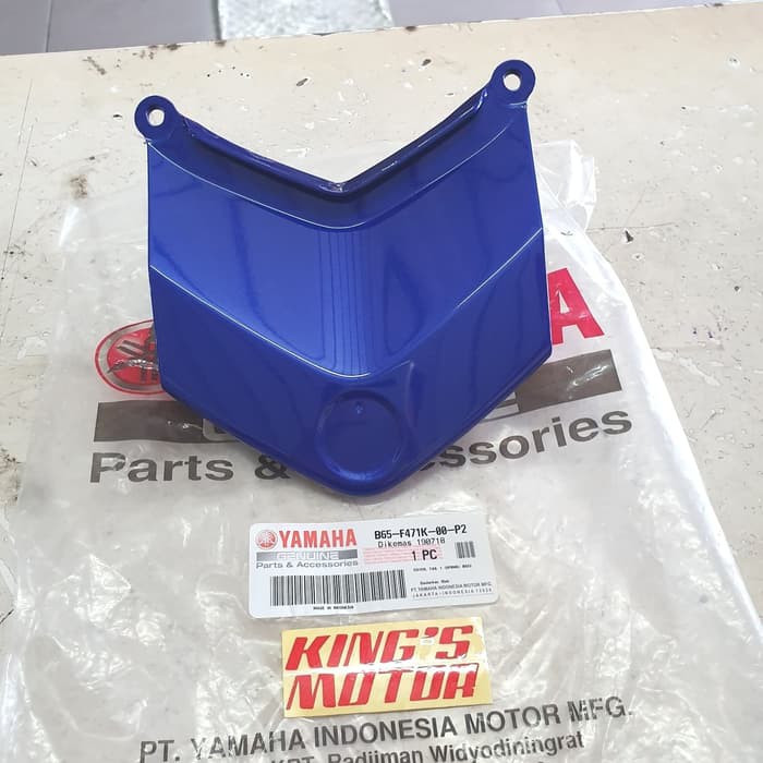 SAMBUNGAN BODY, COVER TAIL, STOP AEROX 155 BIRU GP (B65-P2) ORI YGP