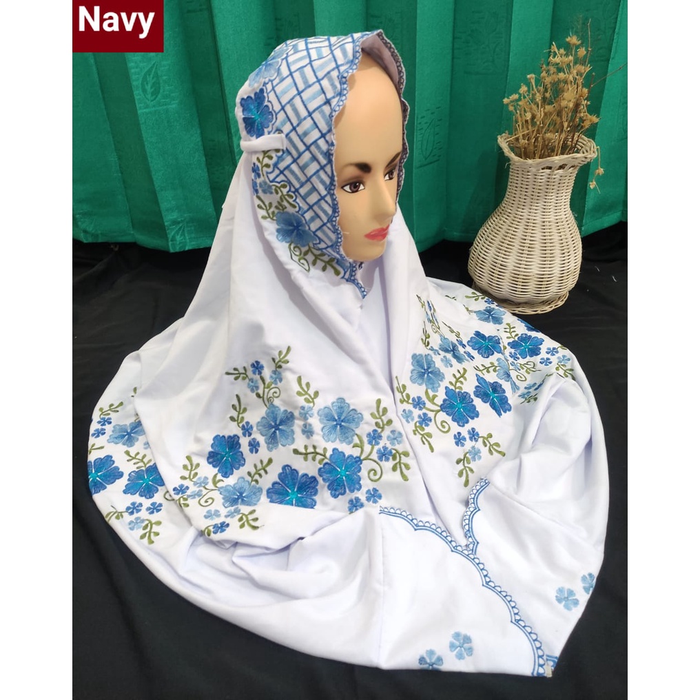 mukena bordir/mukena bordir murah/grosir mukena bordir/ mukena bordir kudus/mukena santri/mukena pon