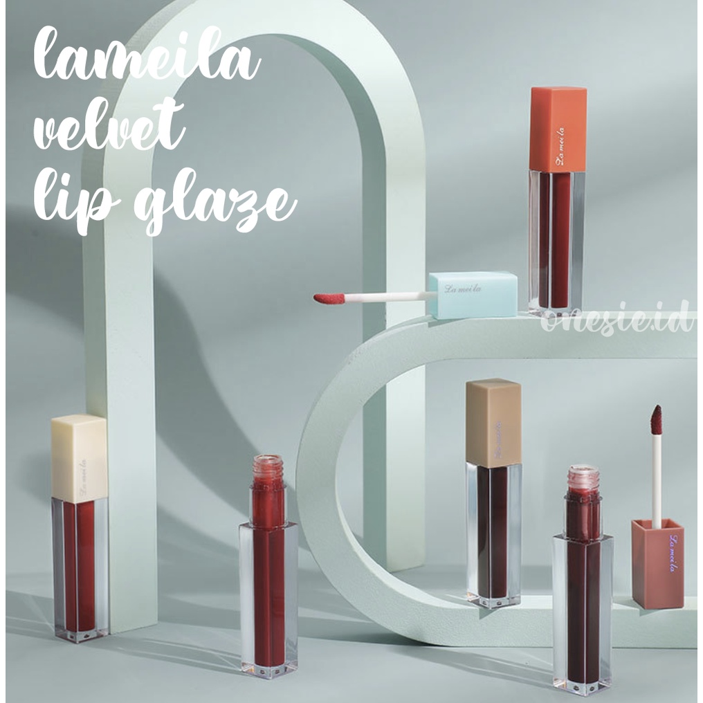 LAMEILA Velvet Lip Glaze Lipstik Pelembab Cair Lipstik LA061