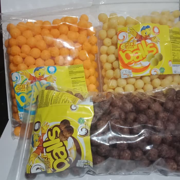 

Snack Chiki Ball/Balls Coklat 250gr - Balls Coklat