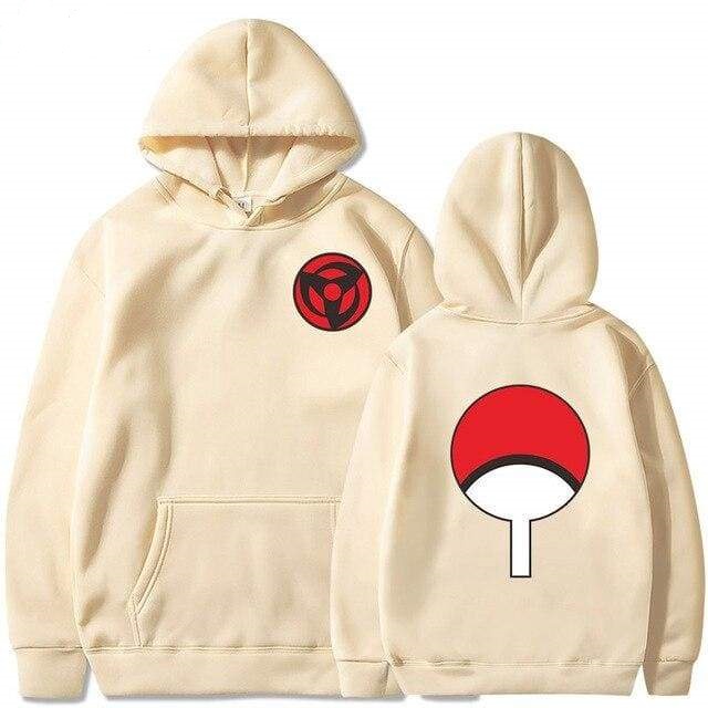 Sweater Hoodie UCHIHA SHARINGAN Anime NARUTO Jumper Pria Wanita Size S M L XL XXL