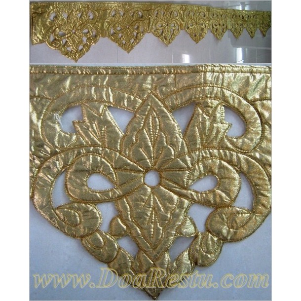 BURUAN BELI dekorasi busa taplak meja prasmanan wedding catering