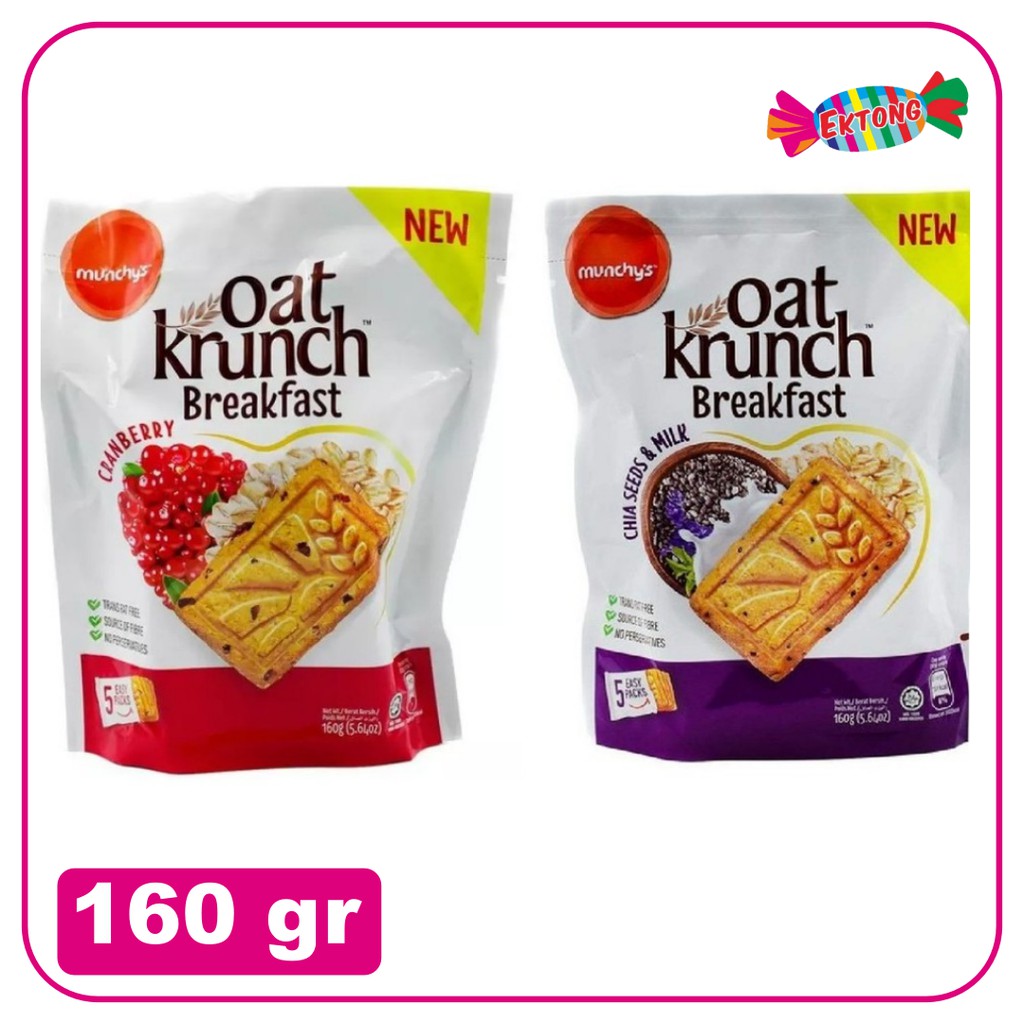 

MUNCHY'S OAT KRUNCH BREAKFAST 160 GR