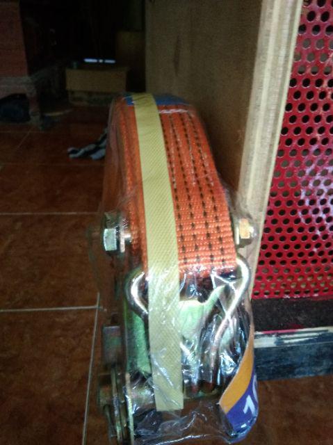 Ratchet Tie Down / Cargo Lashing / Tali Pengikat Barang 2”x2tonx10m