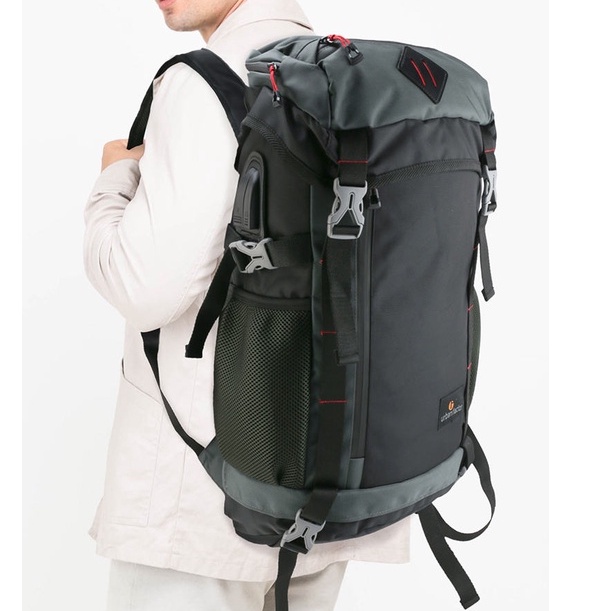 ACE BRILL ARMY |MANNEEDME x URBAN| Tas Ransel Punggung Pria Travel Backpack ORIGINAL