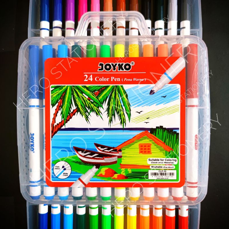 

Joyko color pen pena warna set 24 warna CLP-05