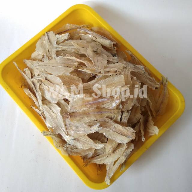 

Ikan asin pakang, ikan asin rampay, ikan tipis, ikan krupuk kemasan 250gram