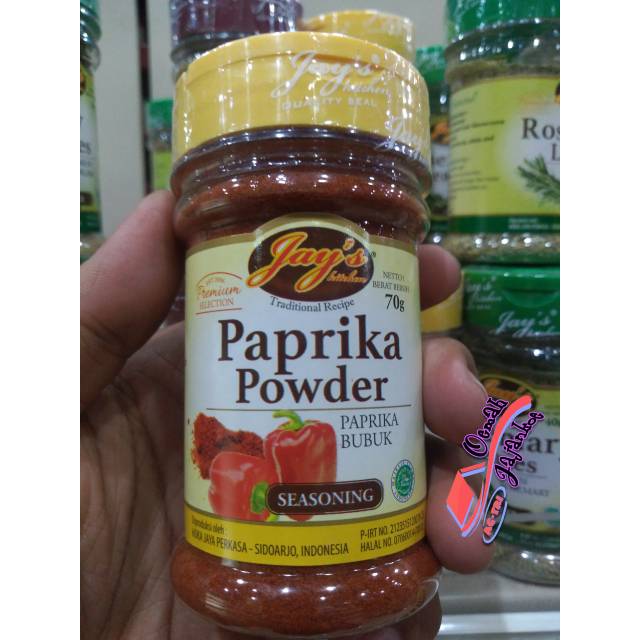 

Jay's paprika powder bubuk paprika merah paprika halal 70gr