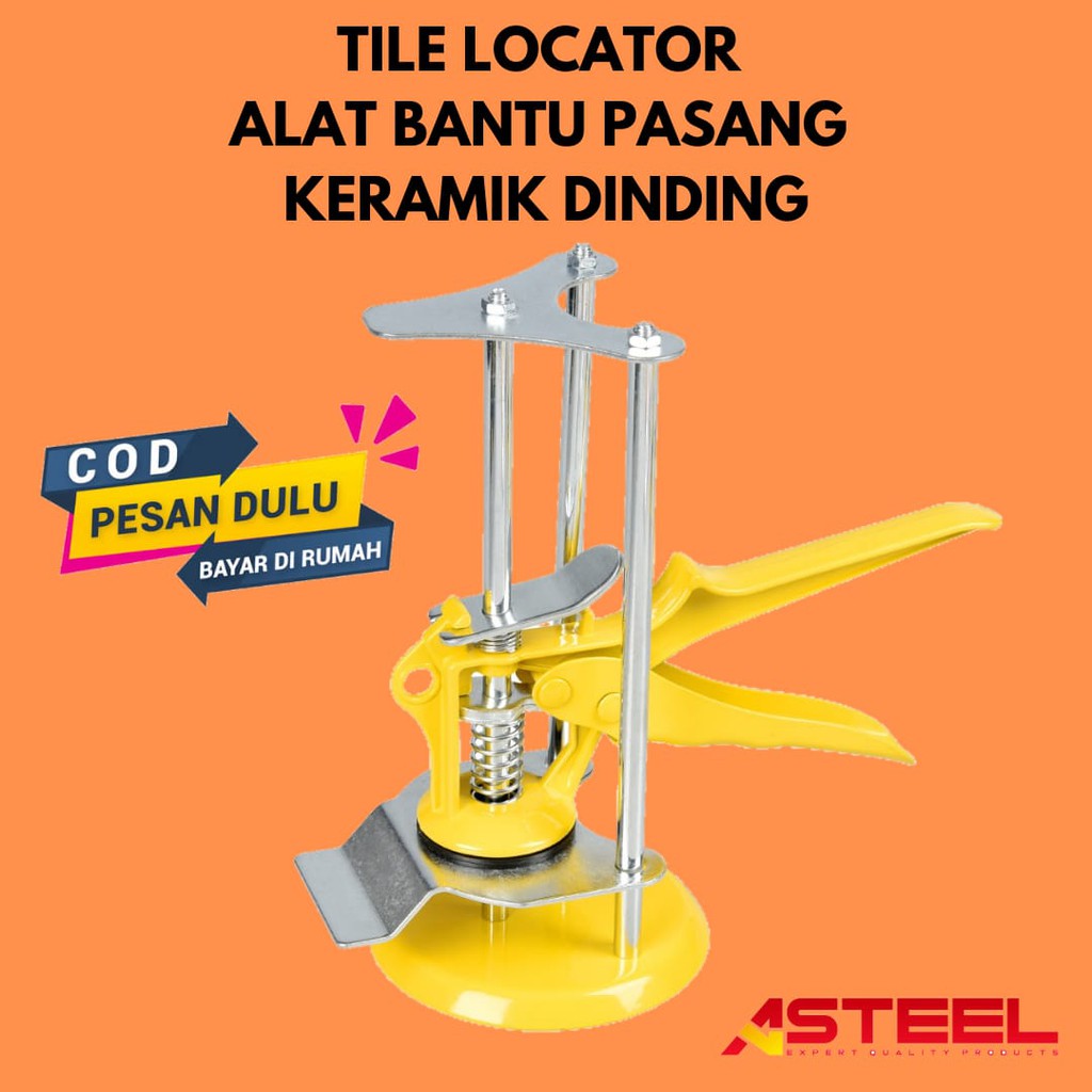 Asteel Dongkrak Keramik Alat Pasang Keramik Granit Dinding Tile Locator Penyangga Keramik Granit