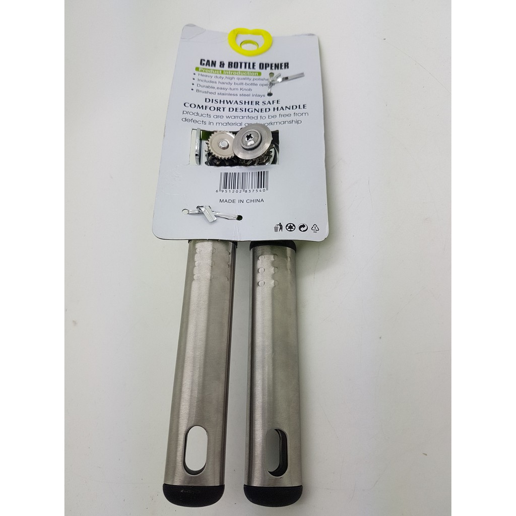 Pembuka Kaleng Putar Stenlis / Can Opener Stainless Steel