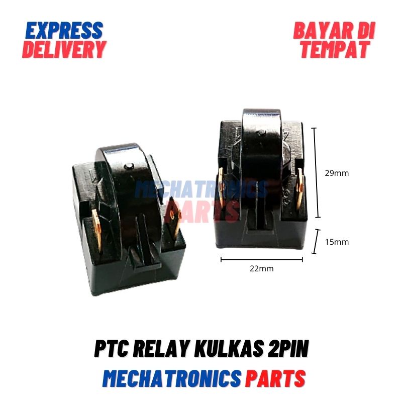 PTC RELAY KULKAS 2PIN