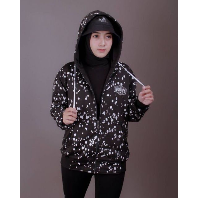 Jaket Sweater Zipper Full Print The Bojiel Distro Quality