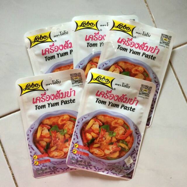 

Tom Yum Paste Lobo 100% Asli Thailand