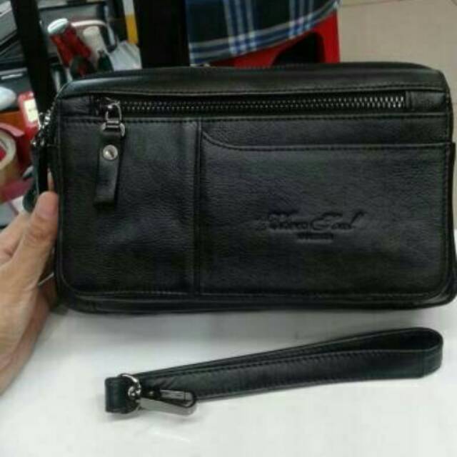 RECOMMENDED Clutch Handbag Kulit Cheer Soul 2249 Tas Tangan Pria Import Tas Hp Dompet Hp