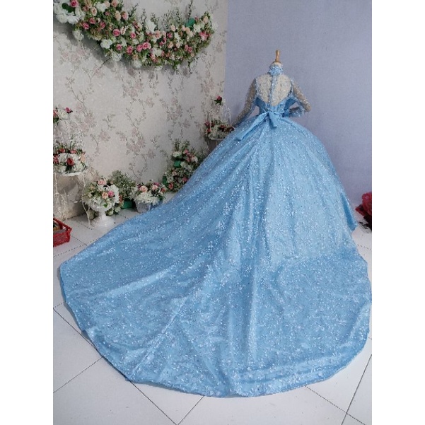 gaun pengantin Barbie ball gown