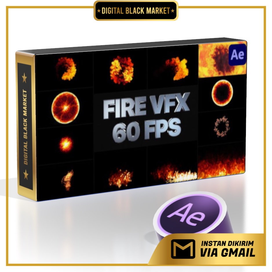 Fire VFX - After Effects Project Files