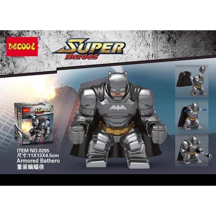 Jual BRICK DECOOL 0295 SUPER HEROES MINIFIGURE BATMAN Berkualitas