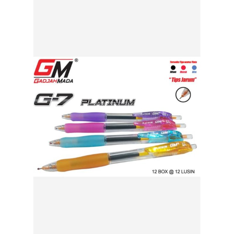 

pulpen GM platinum original