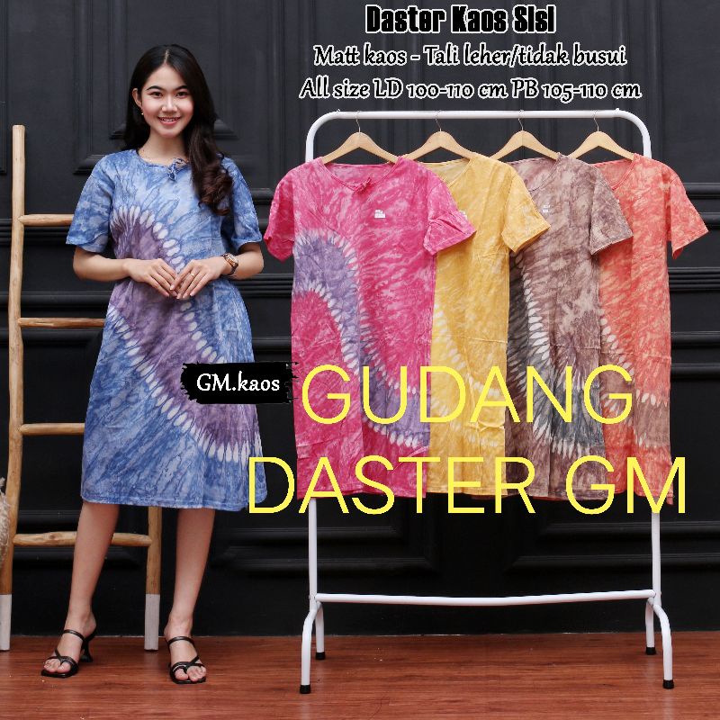 DASTER KAOS BATIK KEKINIAN MODEL LEHER TALI/NON BUSUI NON RUFFLE