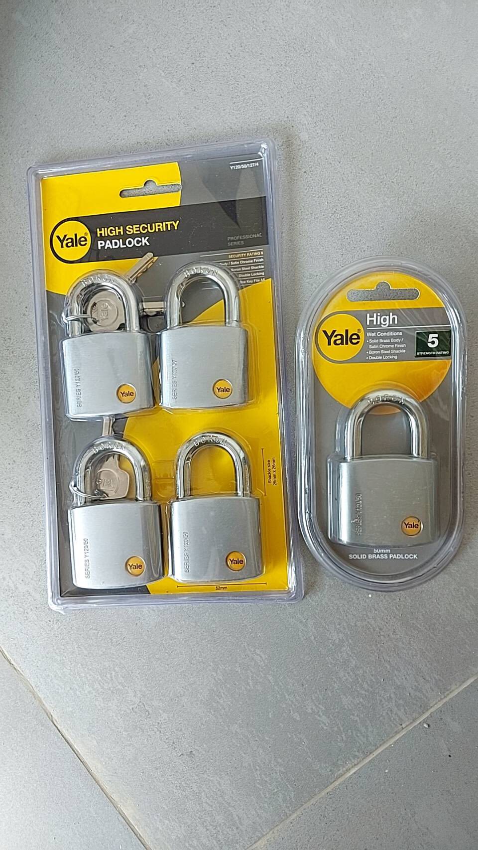 Gembok Rumah / Toko Yale Boron 50mm Pendek