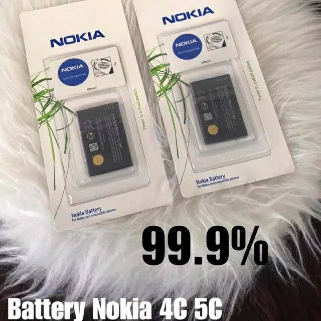 batre batterai Nokia BL4C BL5C Original hitam