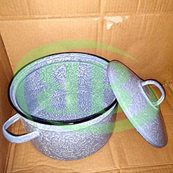 Panci Gaspan 24 HM Blirik Batik Timbangan Kedaung Antik Klasik