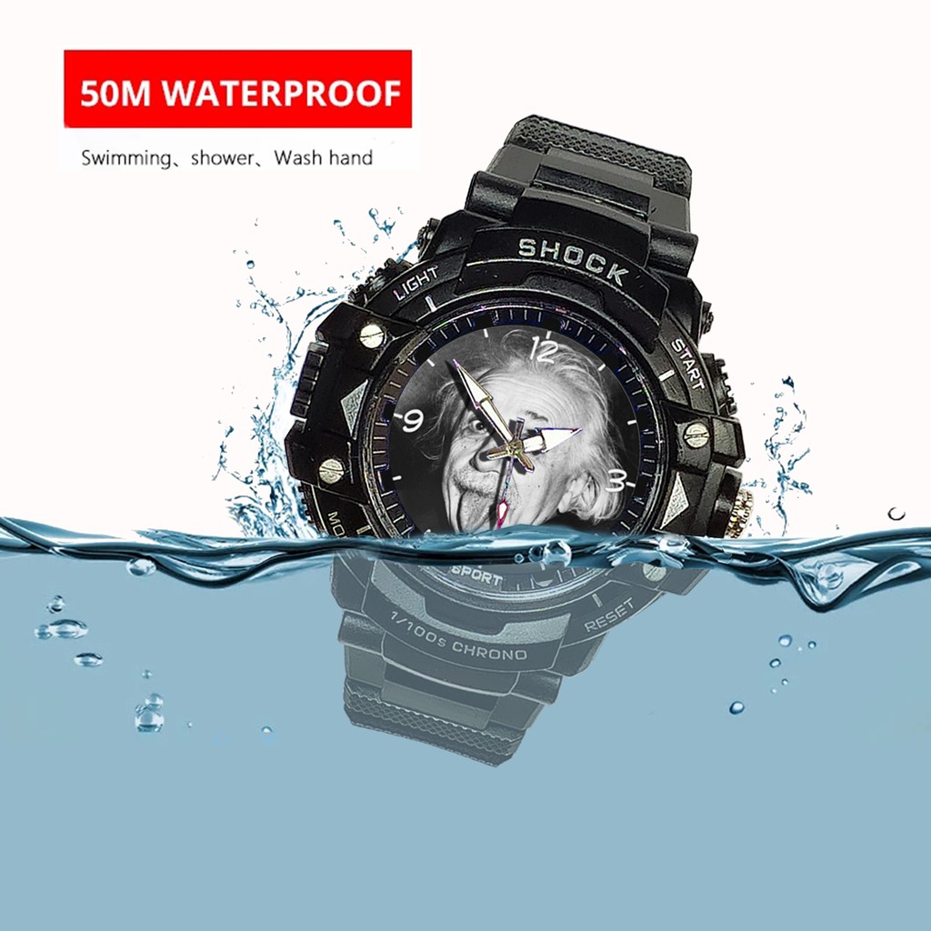 (JOS GANDOS BOS) Jam Tangan ALBERT ENSTEIN (Exclusive)