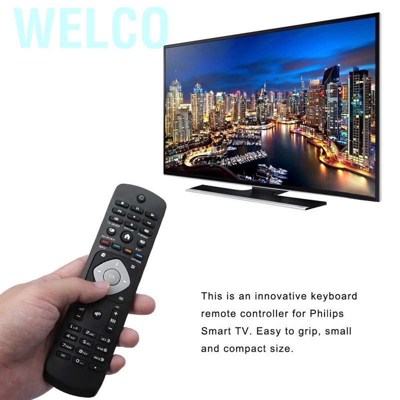 Remote Kontrol Universal Untuk Philips Lcd Led Smart Tv Shopee Indonesia