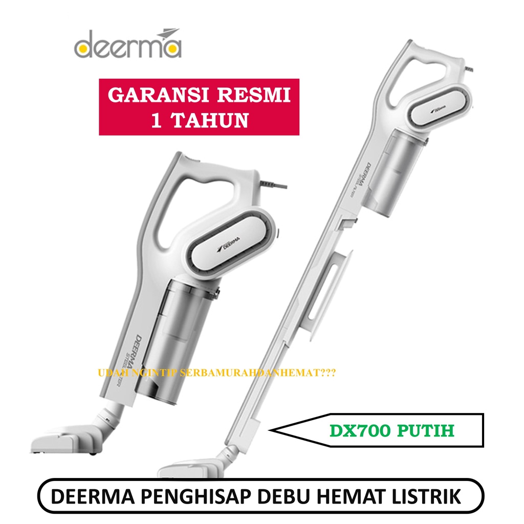 Penyedot Debu Hemat Listrik DEERMA ORIGINAL DX700 DX700S 2in1 Handheld Vacuum Cleaner