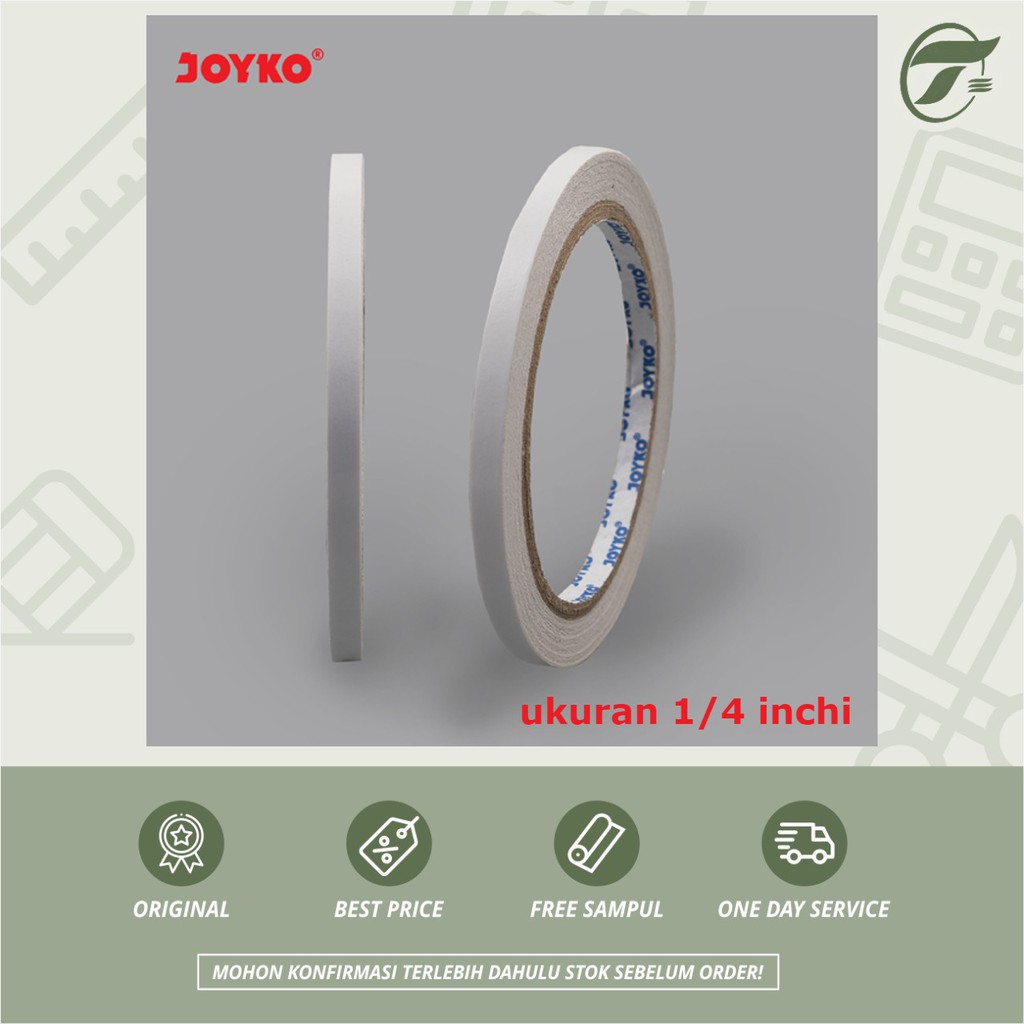 

DOUBLE TAPE 1/4 INCHI JOYKO