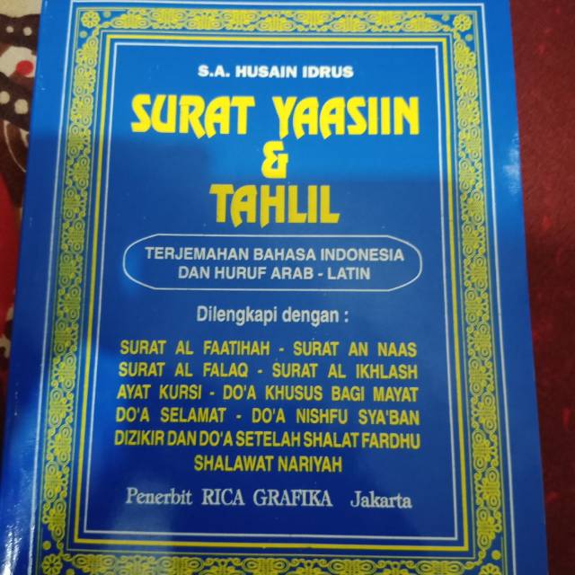 Surat Yasin Dan Tahlil Termurah