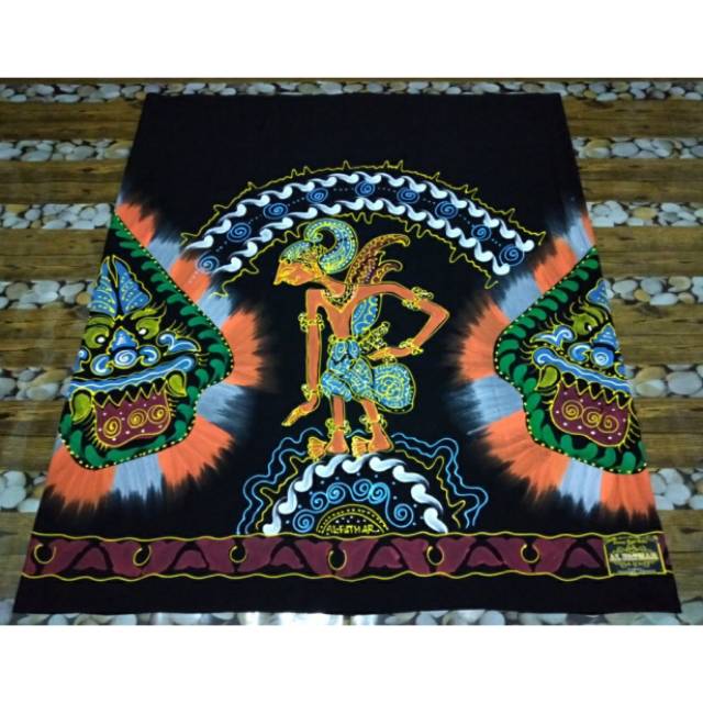 Sarung Lukis Motif Wayang Gunungan
