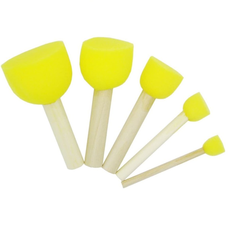 

Alat Lukis Anak Kuas Spons Sponge Dotty Dot Brush Painting Set JunDW