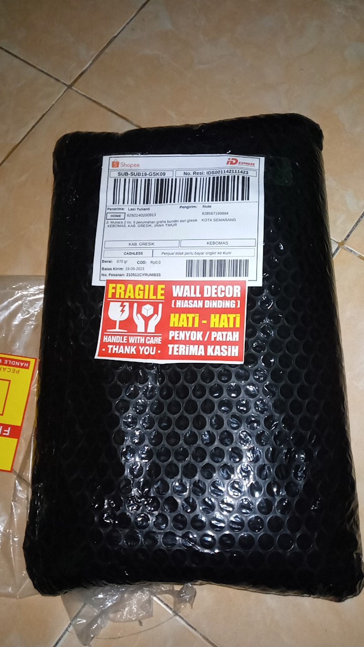 Hiasan Dinding Rohani Shalom Walldecor Nasrani Kristen Katolik Poster Kayu Salam Shalom