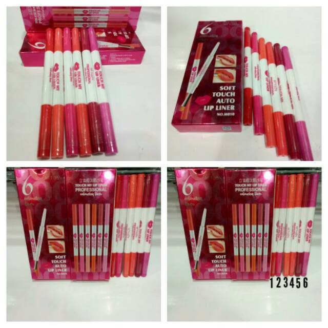 

LIPLINER / PENSIL PENGGARIS BIBIR + KUAS ( 2 IN 1 )