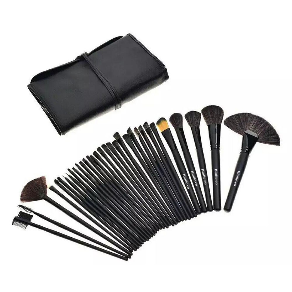 Biutte.co Kuas Make Up 24 Set - E-778232 - Black