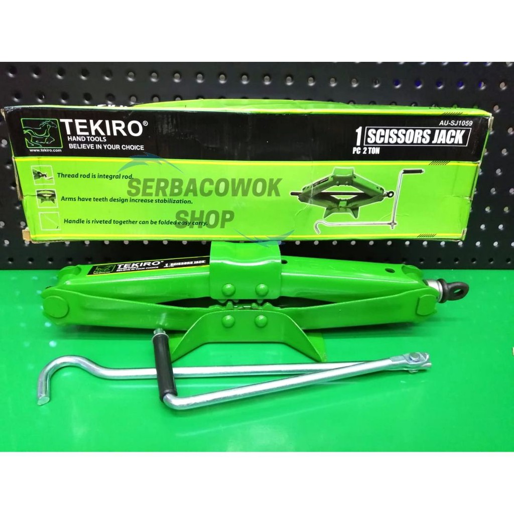 Tekiro Dongkrak jembatan 2 Ton Scissors Jack Dongkrak 2 Ton Tekiro Termurah Berkualitas