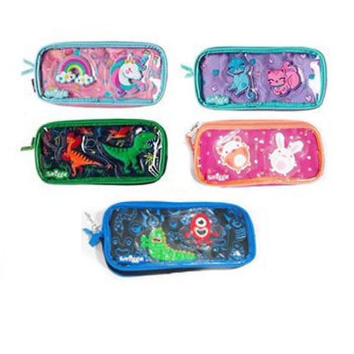 Smiggle Playful See Thru Pencilcase Original Sale 