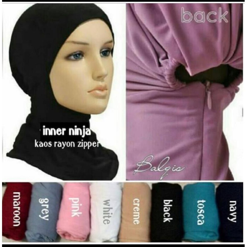 Ciput ninja seleting,antem zipper ninja