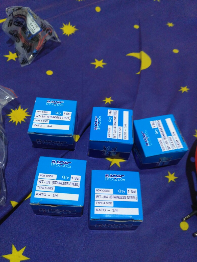 Mechanical Seal Sil Kato Nok List Biru Mesin Pompa Air Alkon Tipe Wp50 Wp80 2inci 3inci