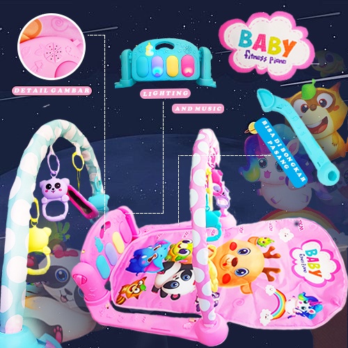 Mainan Play Gym Baby Musical / Baby Play Musical Harmonium 0639