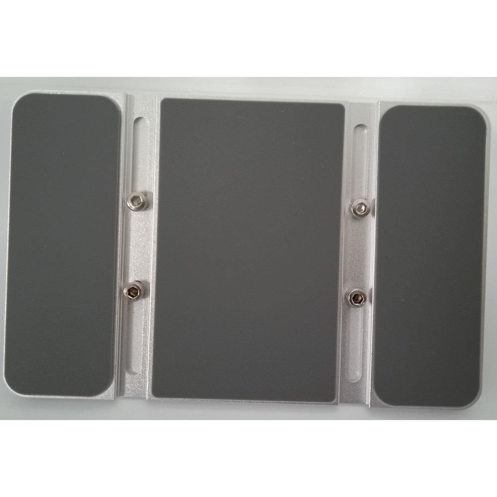 Dudukan Laptop Vertical Stand Holder Aluminium Adjustable