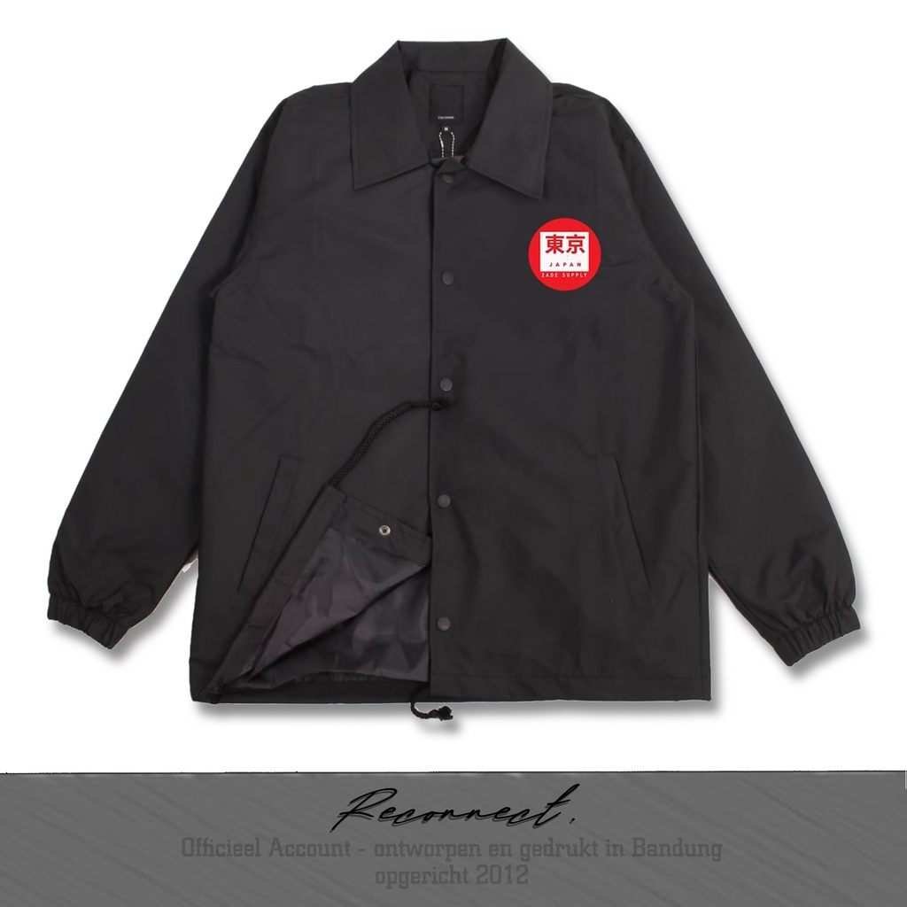 Reconnect Coach Jacket Japan Tokyo Zade Supply - Unisex