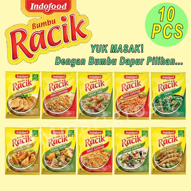 

Indofood / Bumbu Racik / Bumbu Masakan / 20g X 10pcs