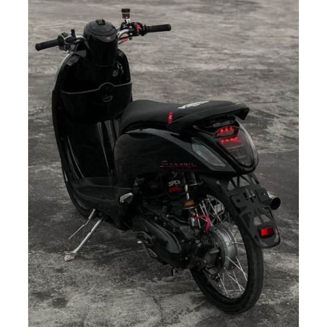 SPAKBOR BELAKANG BLAKANG CUSTOM COAK SCOOPY FI,ESP SCOOPY HONDA