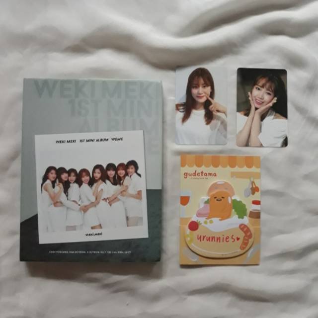Weki Meki - WEME 1st Mini Album (B ver) *YOOJUNG LUA PHOTOCARD
