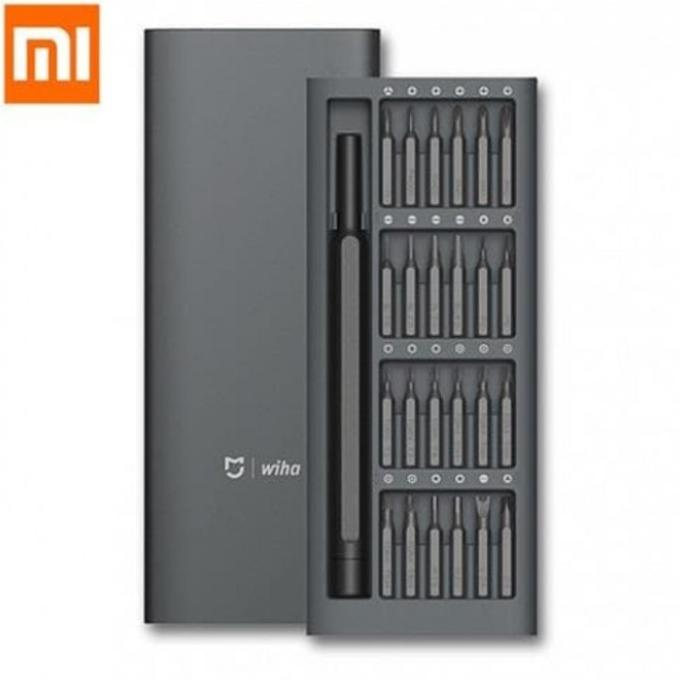 DROPSHIP OKE ORI XIAOMI Mijia Wiha 24 in1 Tools Obeng baut mur HP Laptop Jam tangan