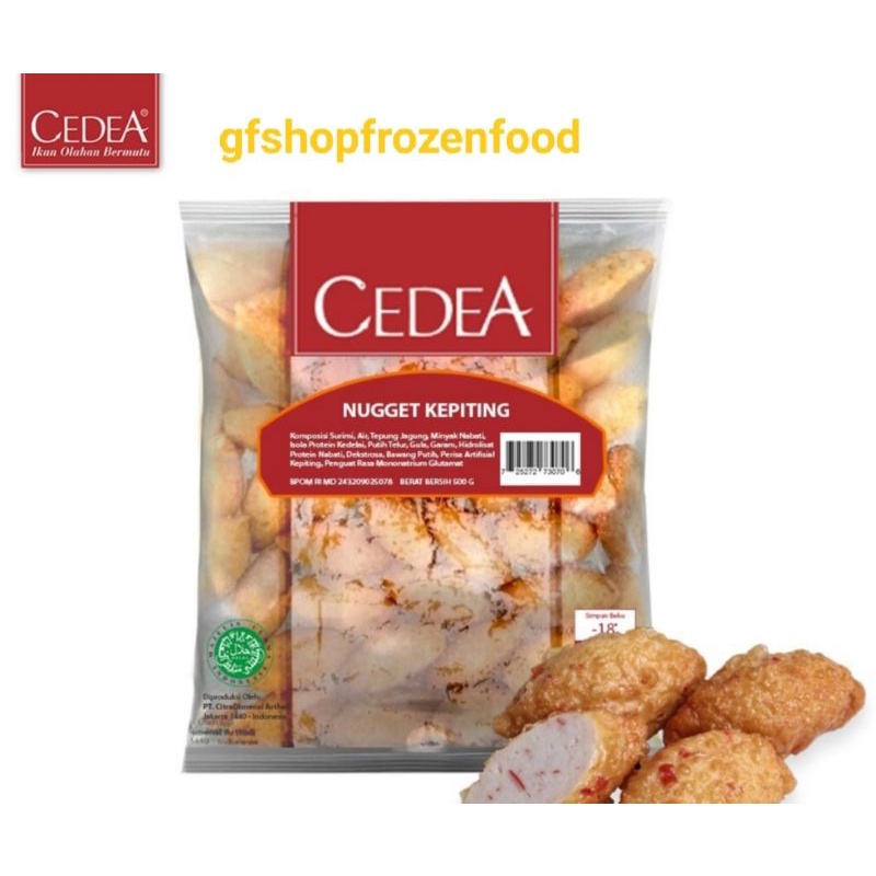 

Cedea Nugget Kepiting 500Gr