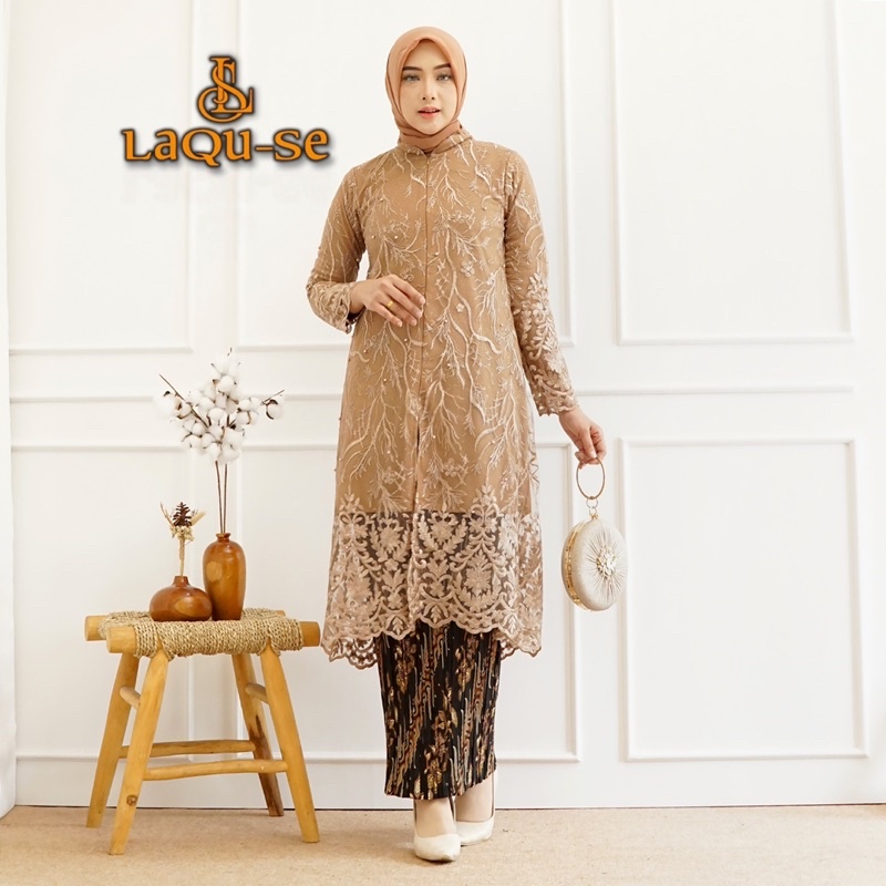 Kebaya Tunik Busui Stelan Kebaya Tunik Modern Kebaya Wisuda Set Baju Kondangan Baju Pesta Tunik Busui Stelan Kebaya Terbaru By Laquse