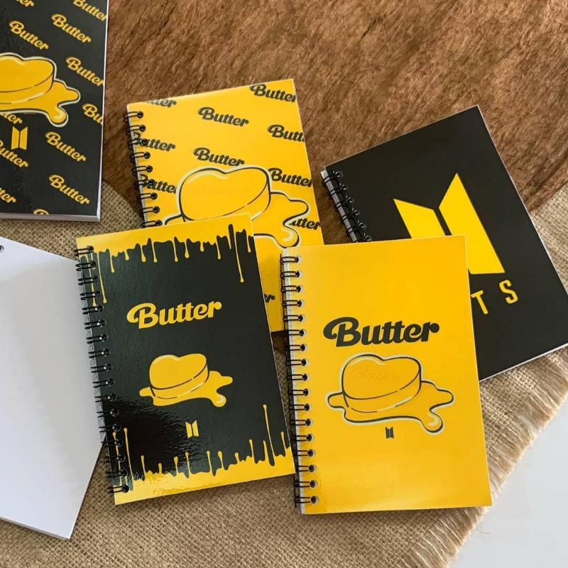 

[BISA COD] Blocknote B T S Butter buku BTS buku catatan BTS